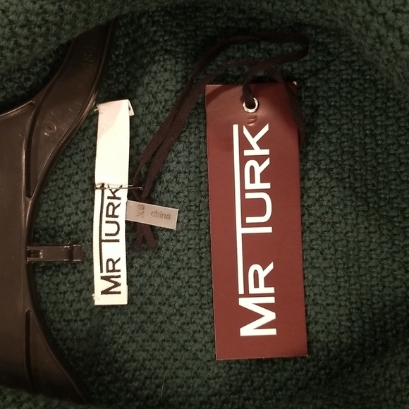 💕MR TURK by TRINA TURK💕 Cable Knit Double Breasted Cardigan Merino Wool XS NWT - Picture 7 of 10